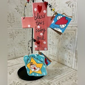 Lot - Sandra Magsamen Vintage Plaques